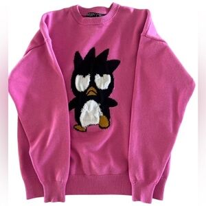 Hello Kitty Sweater Badtz Maru Pink  Small Forever 21 x Hello Kitty
